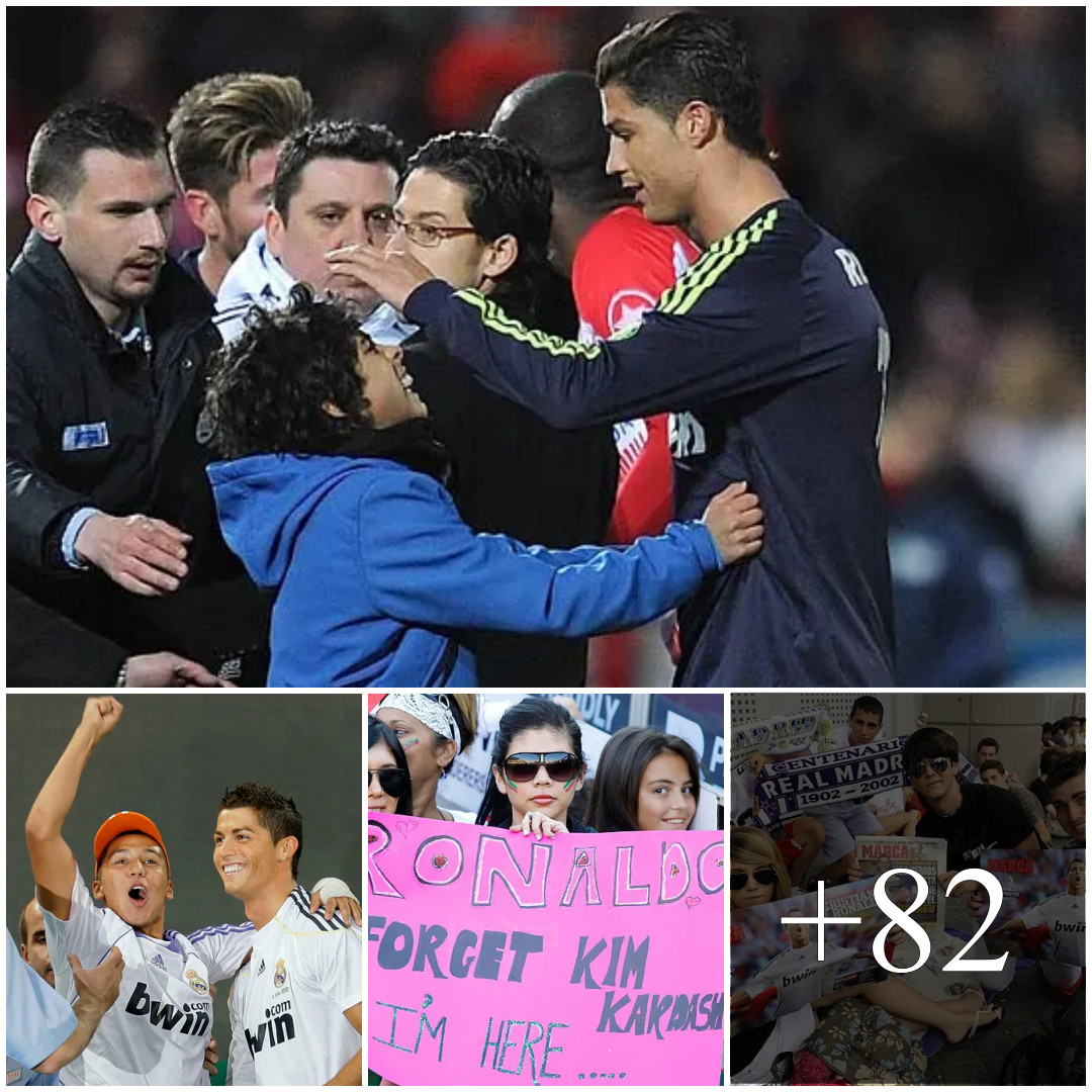 10+ Unseen pictures of Cristiano Ronaldo and his fans